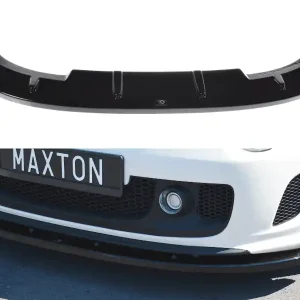 Front Lippe / Front Splitter / Frontansatz für Fiat 500 Abarth von Maxton Design Top-Preis