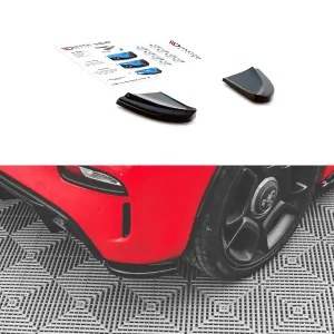Seitliche Heck Diffusor Erweiterung für Fiat 500 Abarth Facelift von Maxton Design Highlight