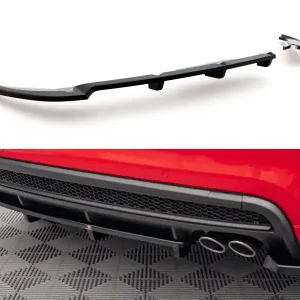 Zentraler Hinterer Splitter für Fiat 500X Sport MK1 Facelift von Maxton Design Heißes Angebot