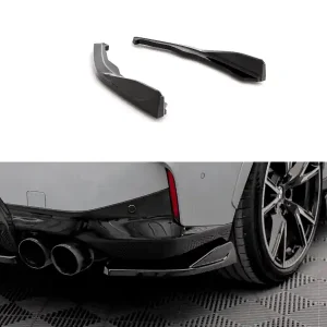 Aktuell Seitliche Heck Diffusor Erweiterung V.1 für BMW 2 Coupe M240i G42 von Maxton Design