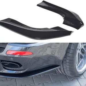 Aktuell Seitliche Heck Diffusor Erweiterung für BMW X5 E70 Facelift M-Paket von Maxton Design