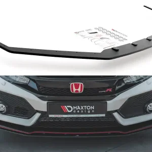 Angebot Front Lippe / Front Splitter / Frontansatz Racing V.2 für Honda Civic X Type R von Maxton Design