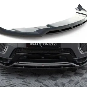 Angebot Front Lippe / Front Splitter / Frontansatz für Land Rover Range Rover Evoque L538 Facelift von Maxton Design
