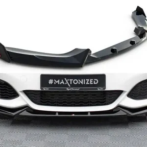 Aktuell Front Lippe / Front Splitter / Frontansatz V.5 mit Flaps für BMW 1 M-Paket / M140i F20 Facelift von Maxton Design