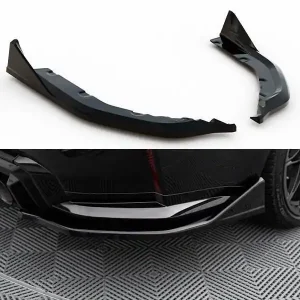 Aktuell Seitliche Heck Diffusor Erweiterung V.6 CSL Look für BMW M3 G80 von Maxton Design