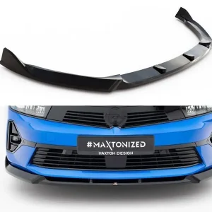 Abverkauf Front Lippe / Front Splitter / Frontansatz V.1 für Opel Astra (L) von Maxton Design