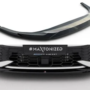 Abverkauf Front Lippe / Front Splitter / Frontansatz V.4 für VW Golf 8 GTI / GTE Facelift von Maxton Design
