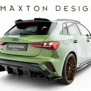 Abverkauf Seitliche Heckdiffusor Erweiterung V.3 für Audi S3 Sportback Facelift