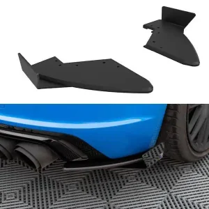 Aktuell Seitliche Heck Diffusor Erweiterung Street Pro mit Flaps für Audi TTS 8S von Maxton Design