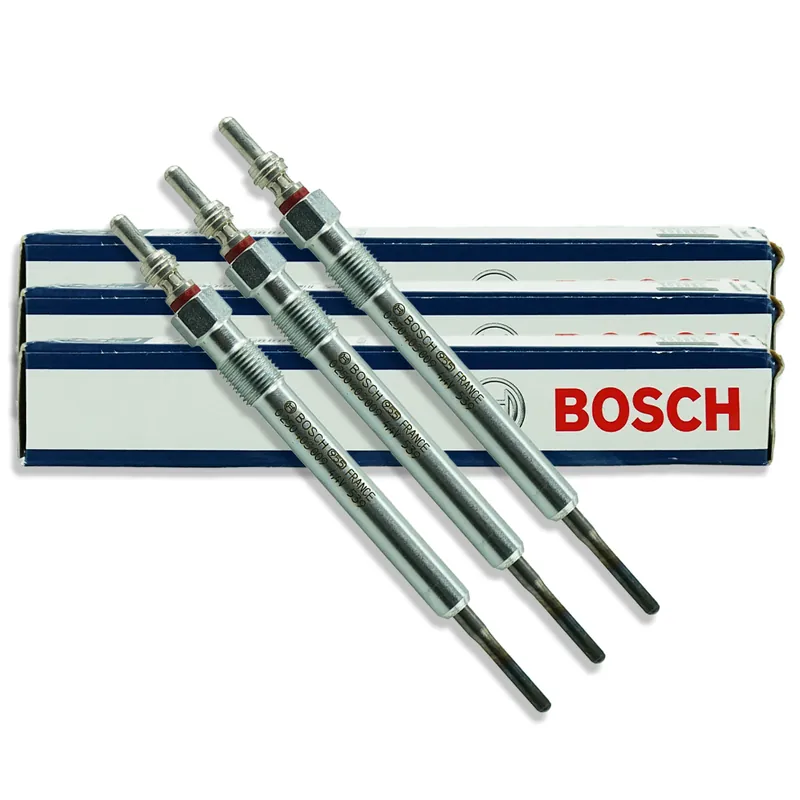 Begrenztes Angebot 3x Original Bosch Duraterm Glühkerzen passend für VW Passat B7/B8 Golf Audi A3