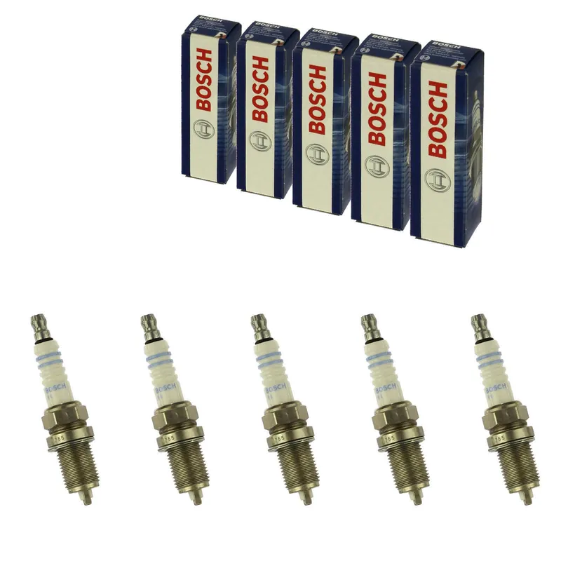 5x BOSCH Zündkerze passend für VW Golf 4 1.6 AKL VW Polo 4 AUA VW Golf 5 1.6 BGU Preis Gesenkt