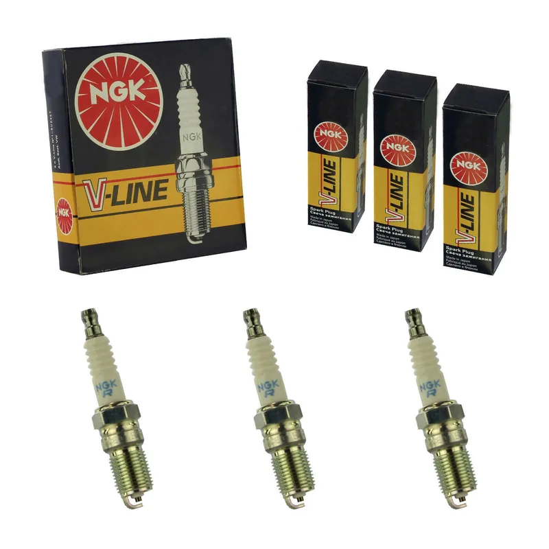 3x NGK Zündkerze passend für Opel Corsa C 1.2 Z 12 XE Renault Twingo D7F 700-706 Mega-Angebot