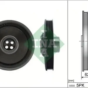 Ausverkauf INA Riemenscheibe, Kurbelwelle 544 0171 10