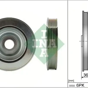 Solange Der Vorrat Reicht INA Riemenscheibe, Kurbelwelle 544 0173 10